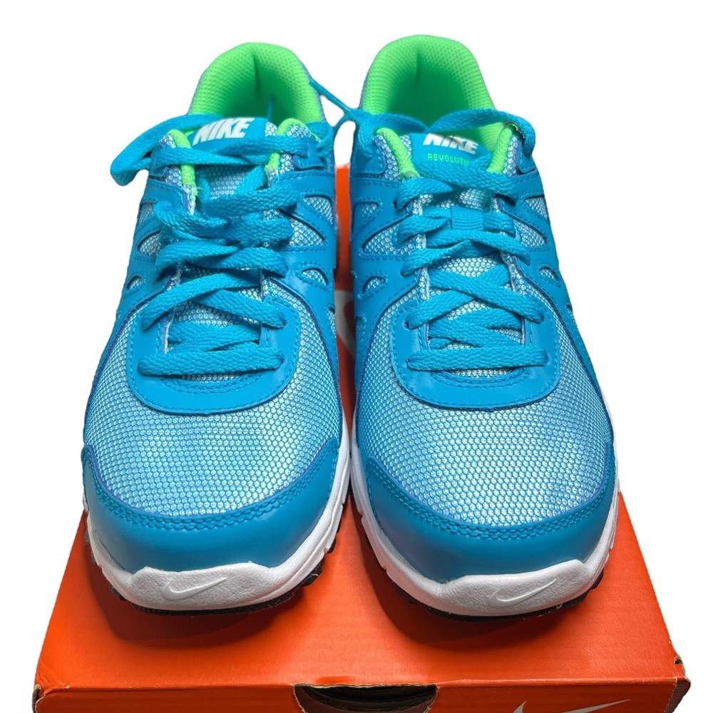 Nike Revolution 2 (GS) Kids Blue Athletic Shoes Size 3.5Y